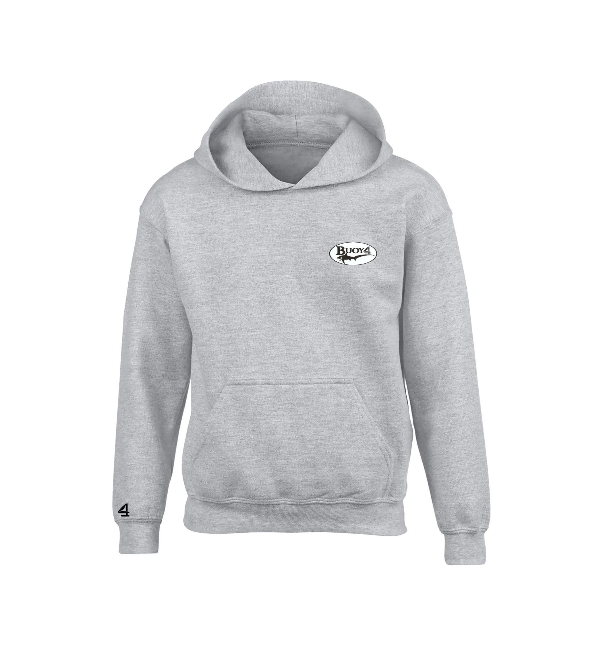 Adult Heather Gray Hoodie WhipTails Tavern