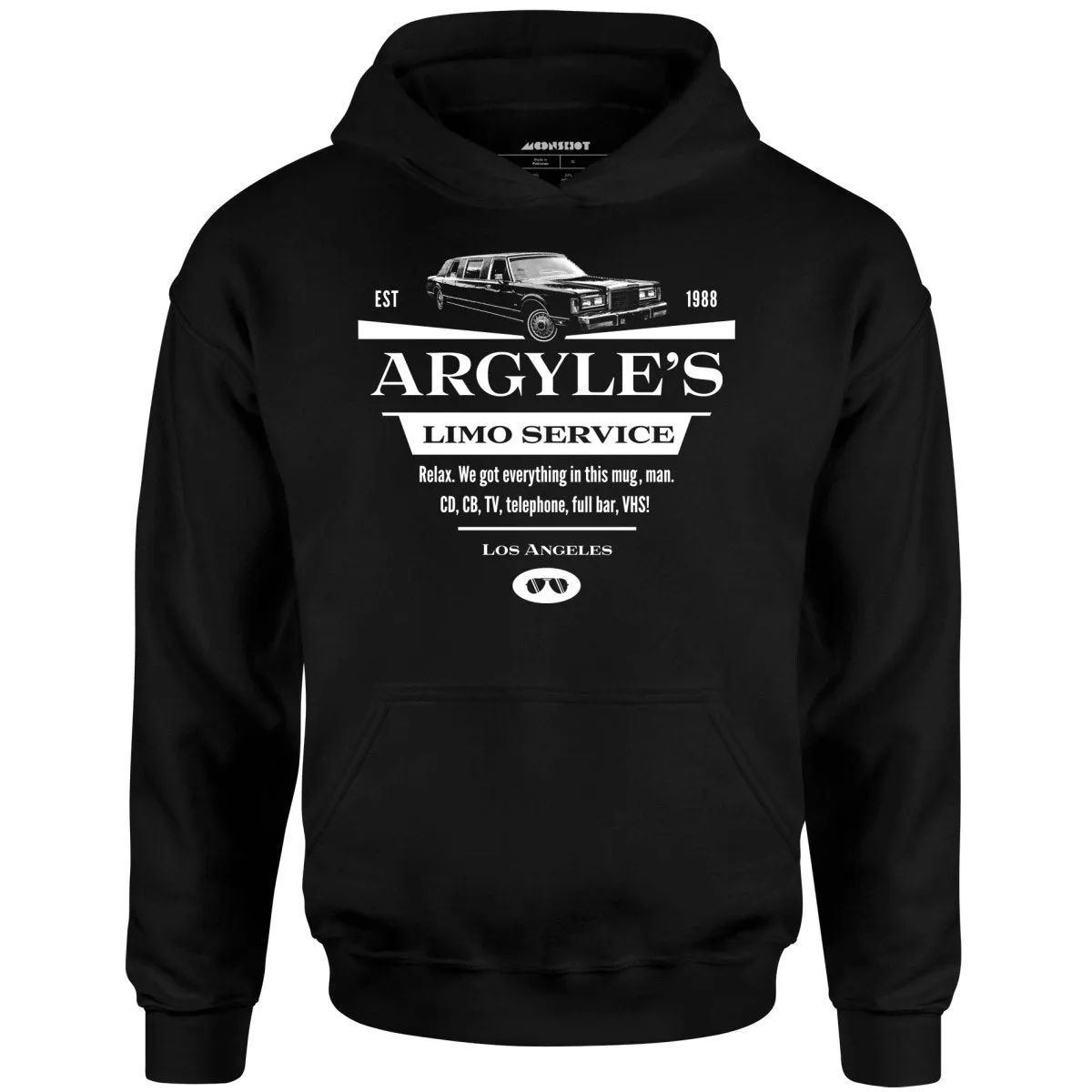 Argyle's Limo Service Los Angeles - Unisex Hoodie