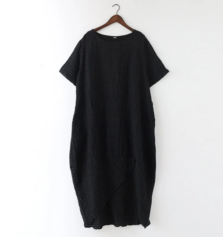 Black Women Dresses Casual Women Dresses loose Sumner Women Dresses AMT962217