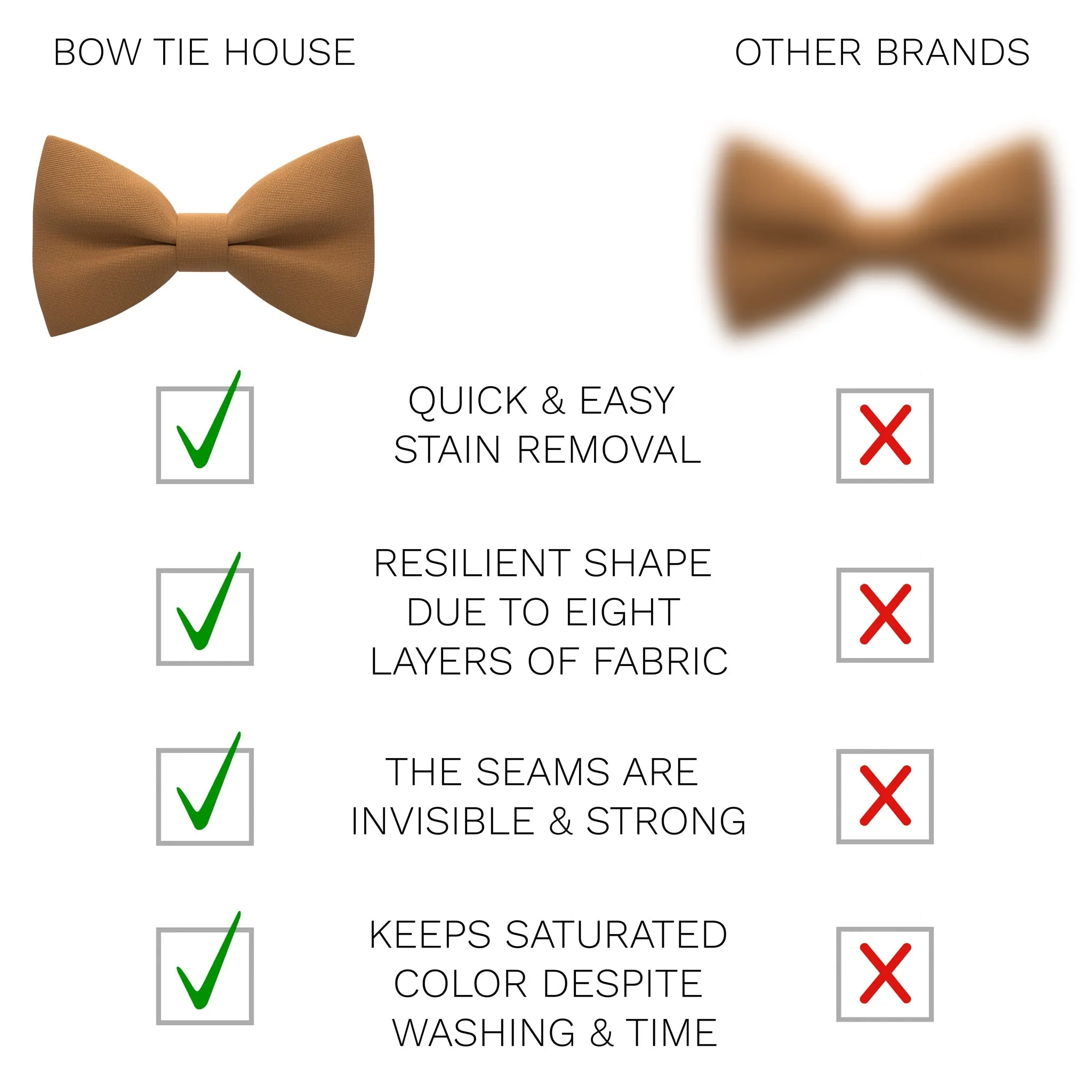 Caramel Bow Tie