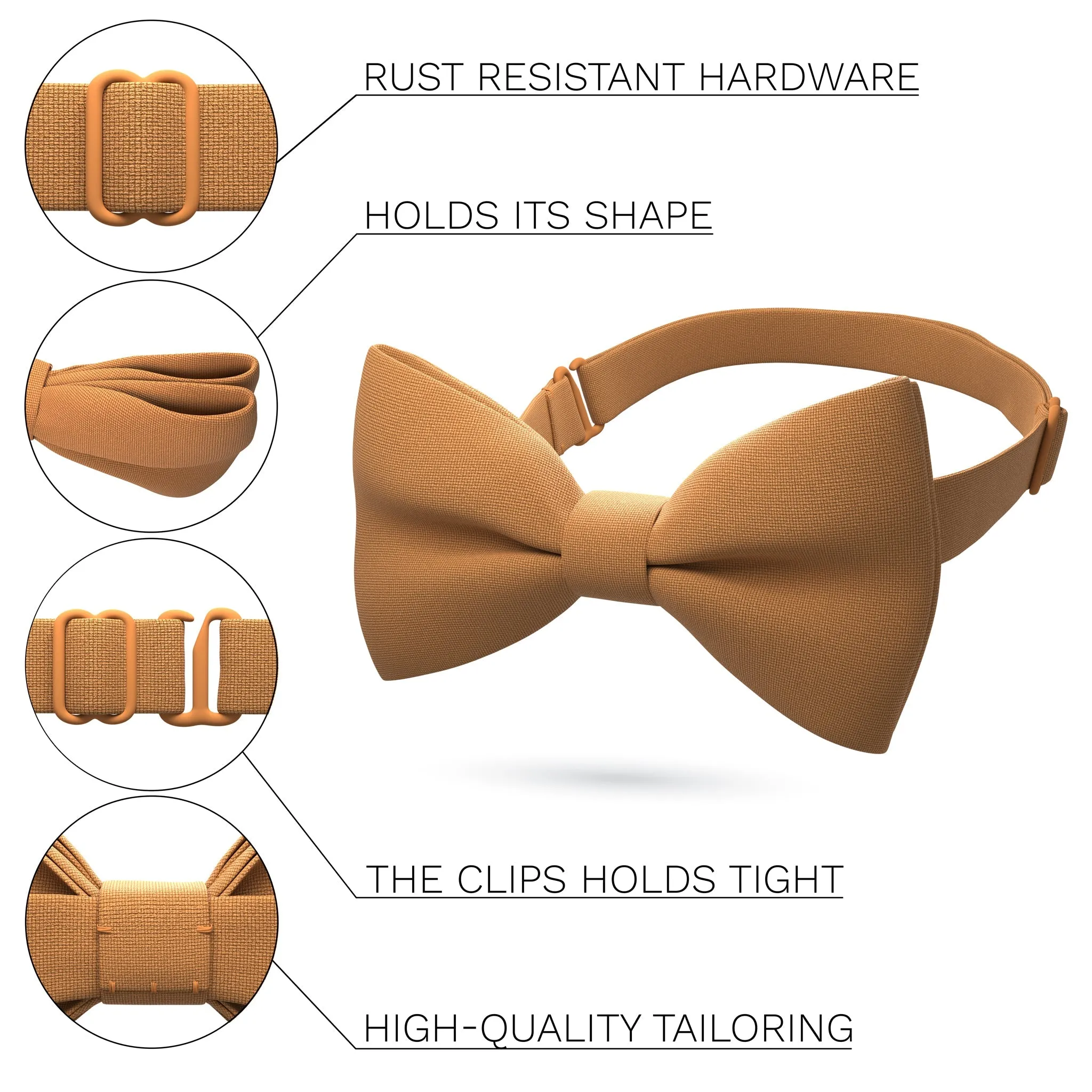 Caramel Bow Tie