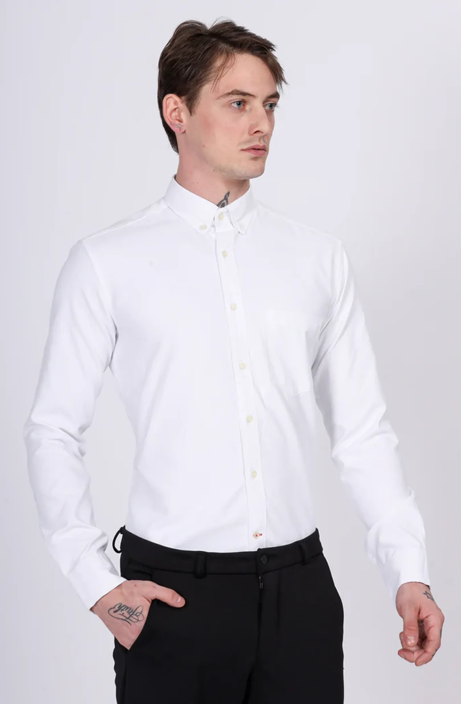 Classic Oxford White Formal Shirt