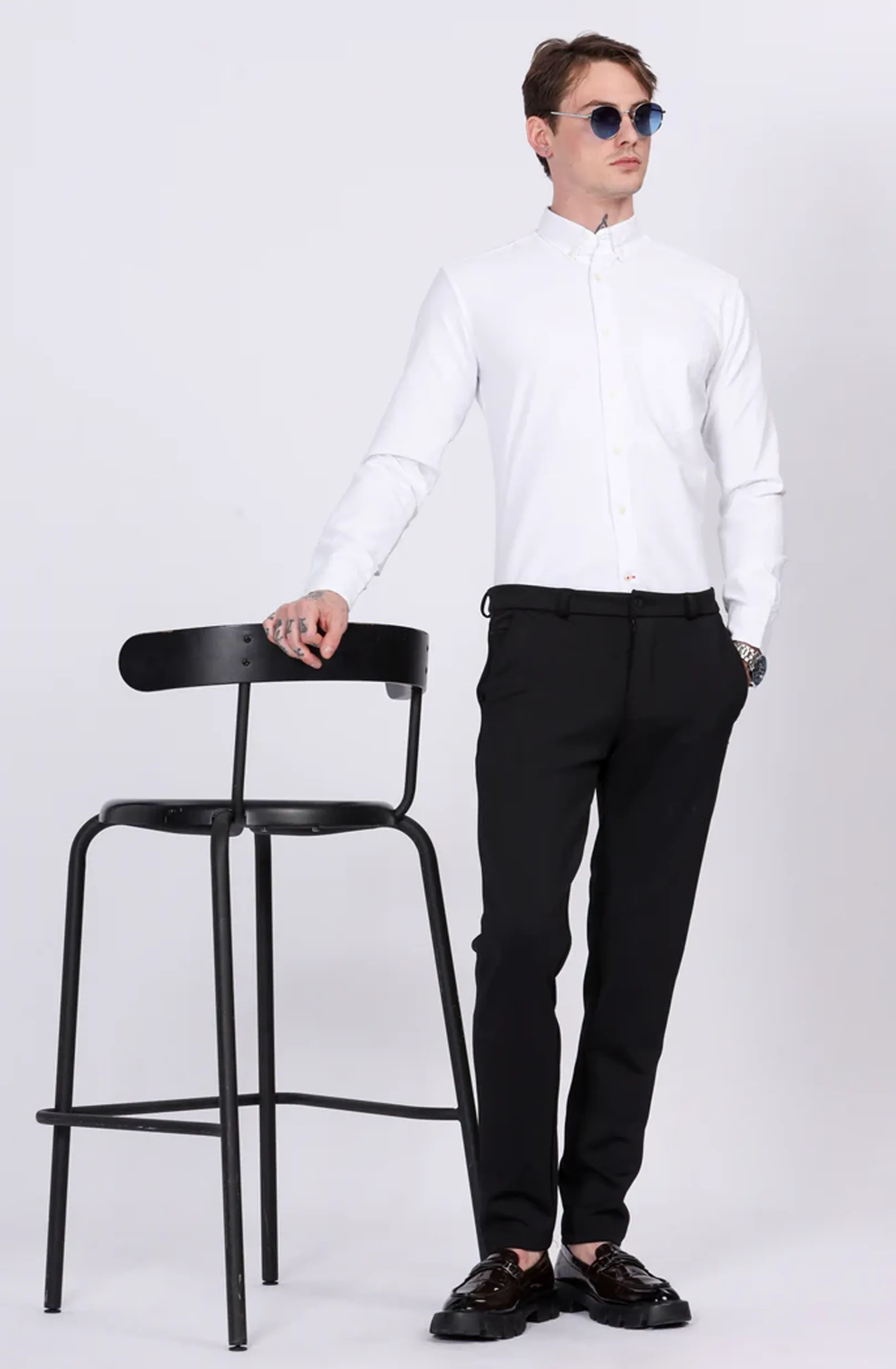 Classic Oxford White Formal Shirt