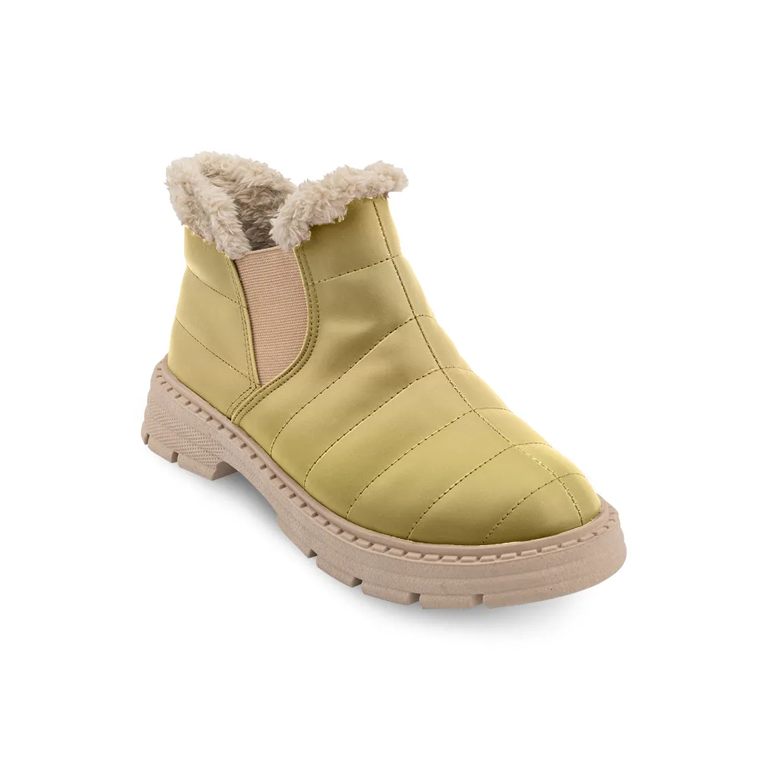 Cozy Step Winter Bootie Gold