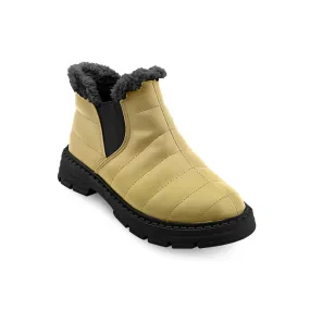 Cozy Step Winter Bootie Gold