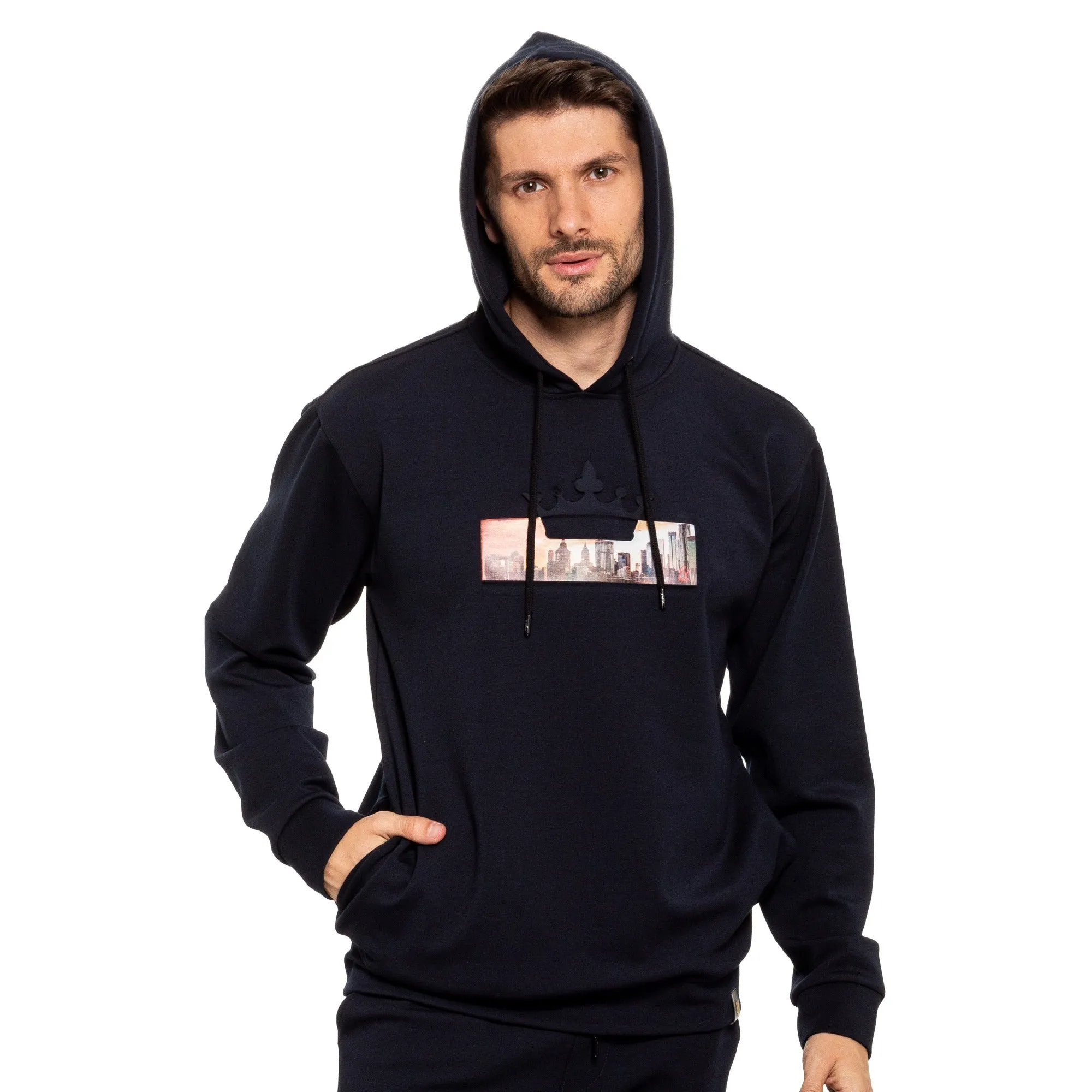 Crown City Hoodie - Navy