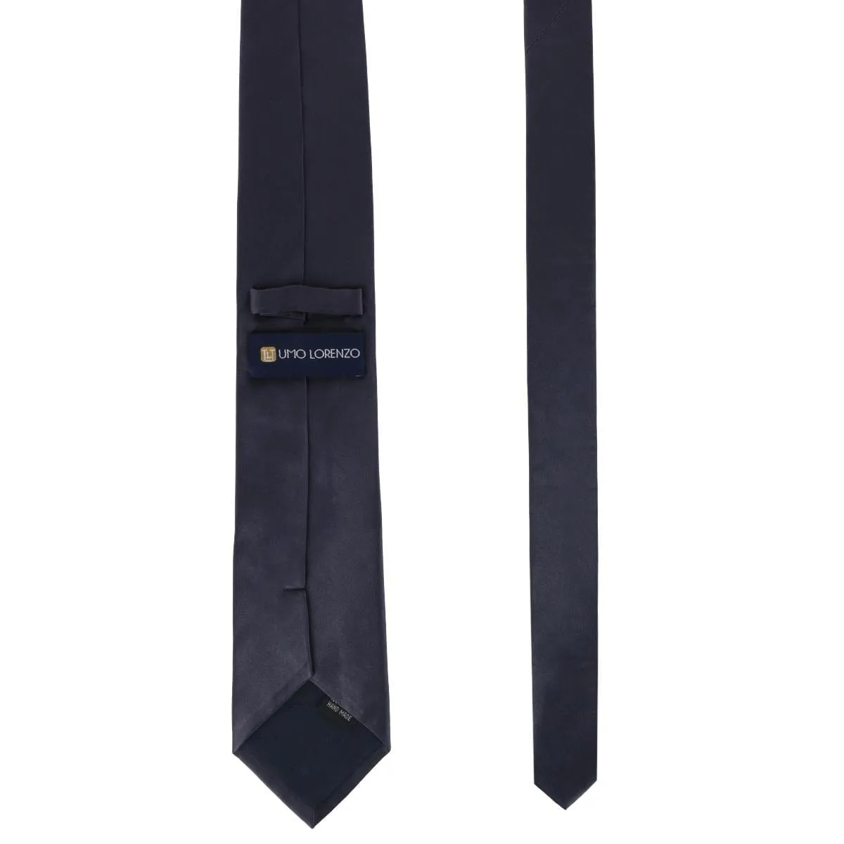 CTM® Men's Silk Solid Tie