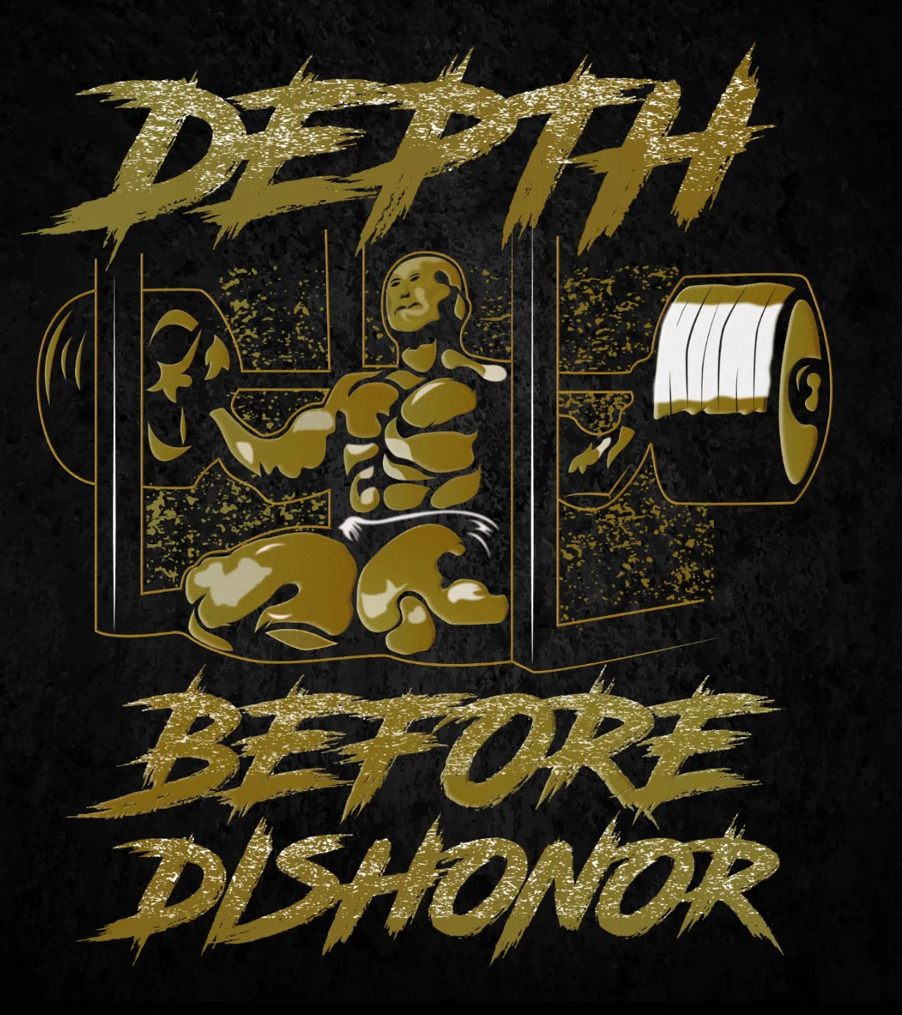 Depth Before Dishonor Tee Oversized