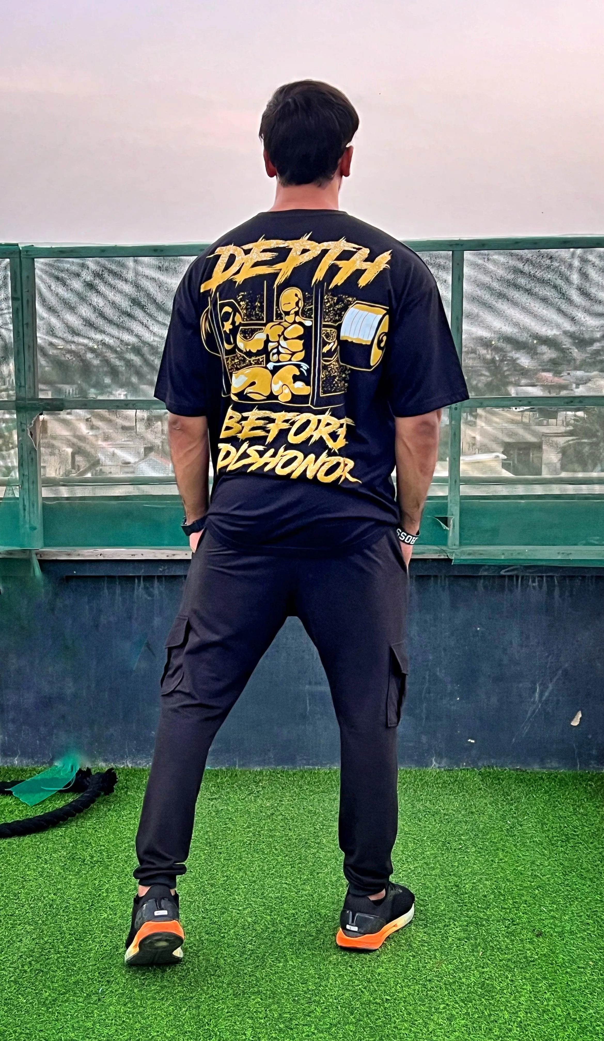 Depth Before Dishonor Tee Oversized