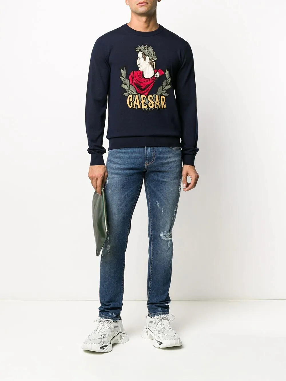 Dolce Gabbana Ceaser Knit Jumper