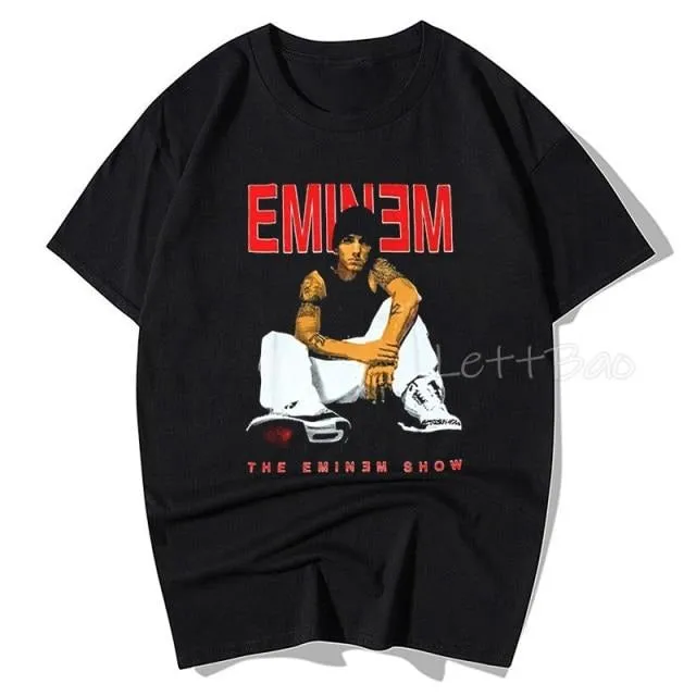 Eminem Short Sleeve Hip Hop T Shirt