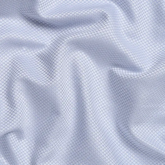 Flow Sky Blue Formal Shirt with Contrast Detailing