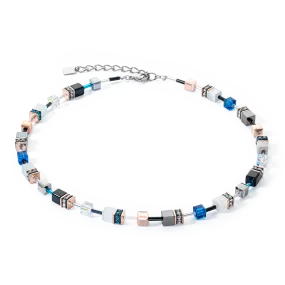 GeoCUBE® Iconic necklace Capri Blue