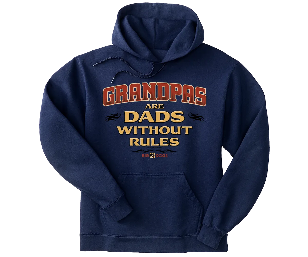 Grandpa Rules Graphic Hoodie