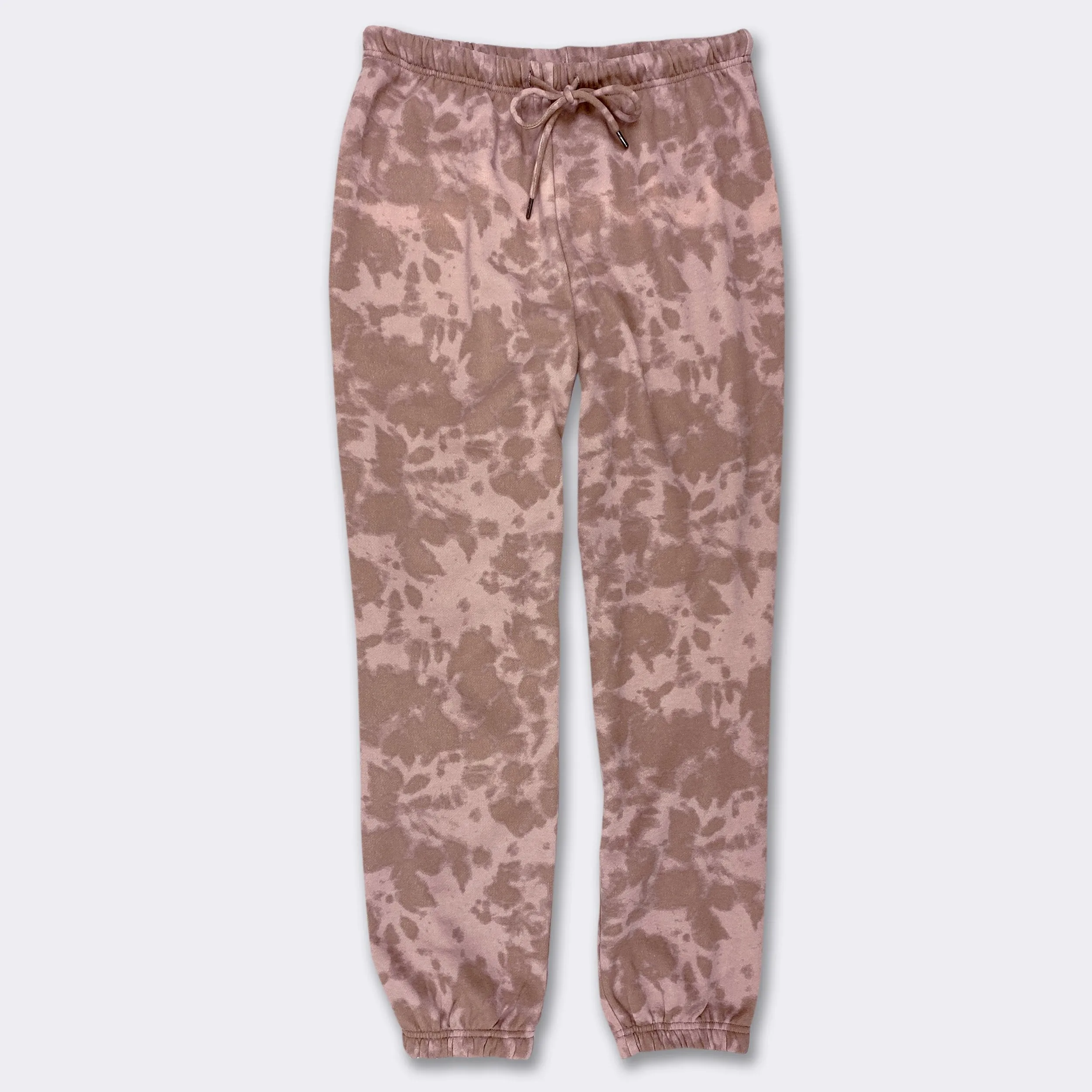 Ladies' Nomad Brown Tie Dye Comfortwear Collection Joggers