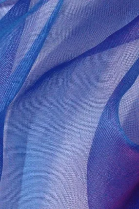 Lavender Purple Silk Organza Fabric