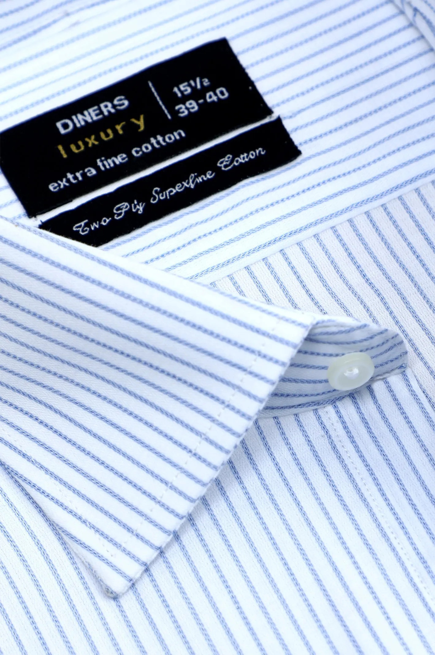 Light Blue Pin Stripe Formal Shirt