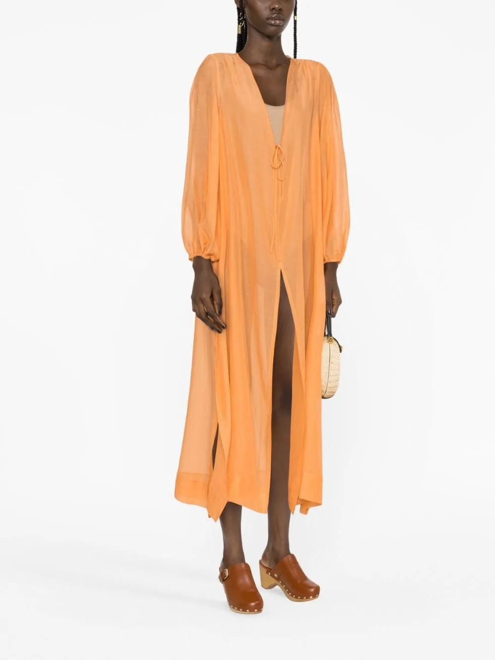 MANEBI Dresses Orange