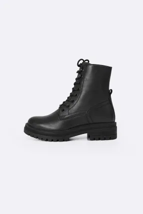 MILITARY LEATHER BOOTS