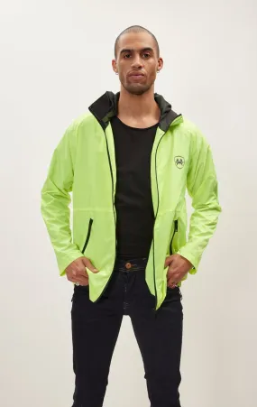 Modern Rain Coat - Neon Yellow