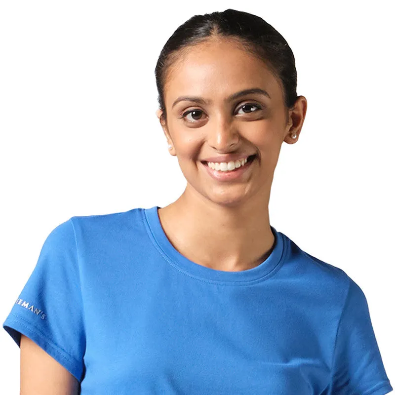 Neeman's Royal Blue T-Shirt for Women | Organic Cotton