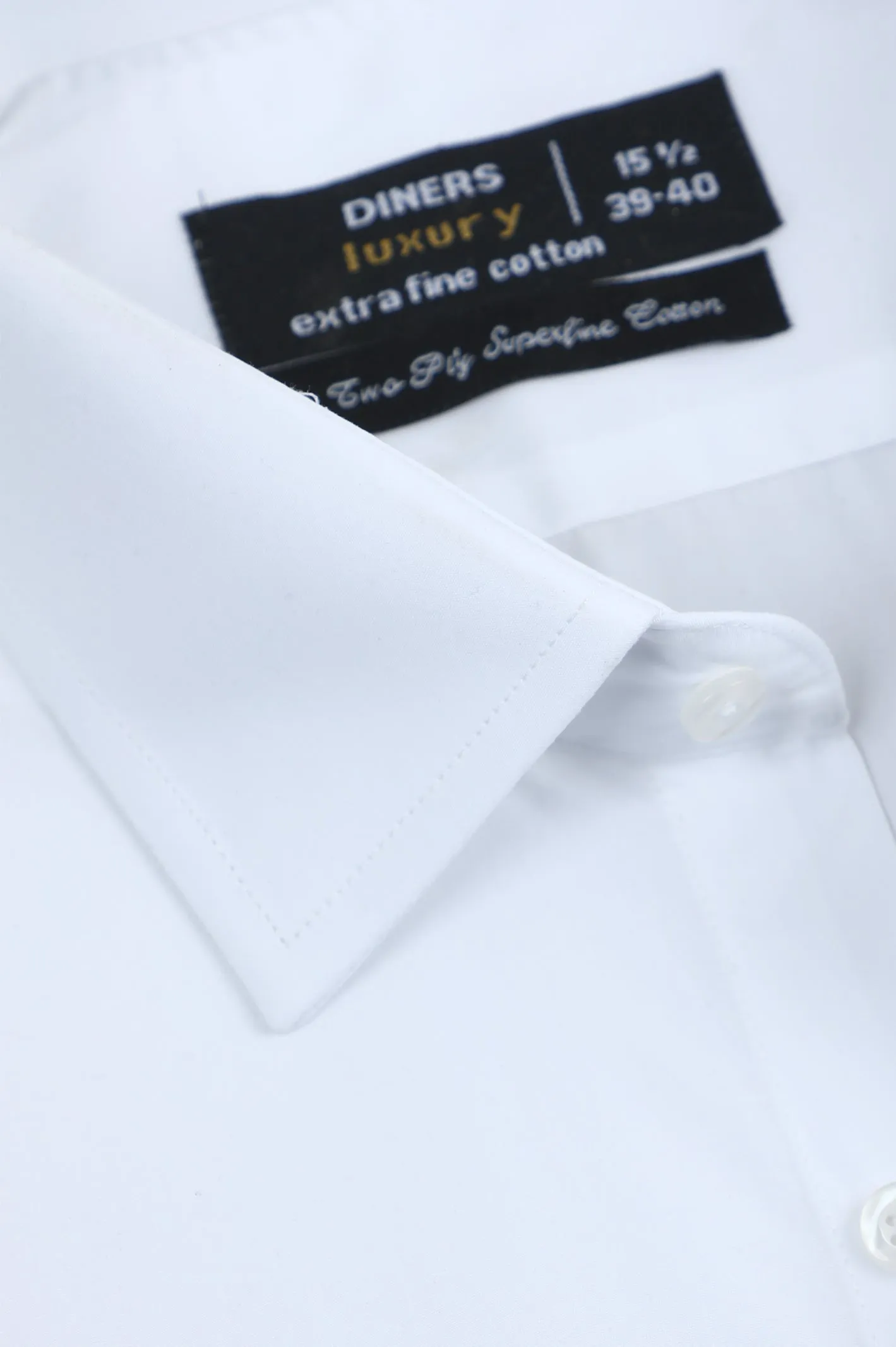 Off White Plain Formal Shirt