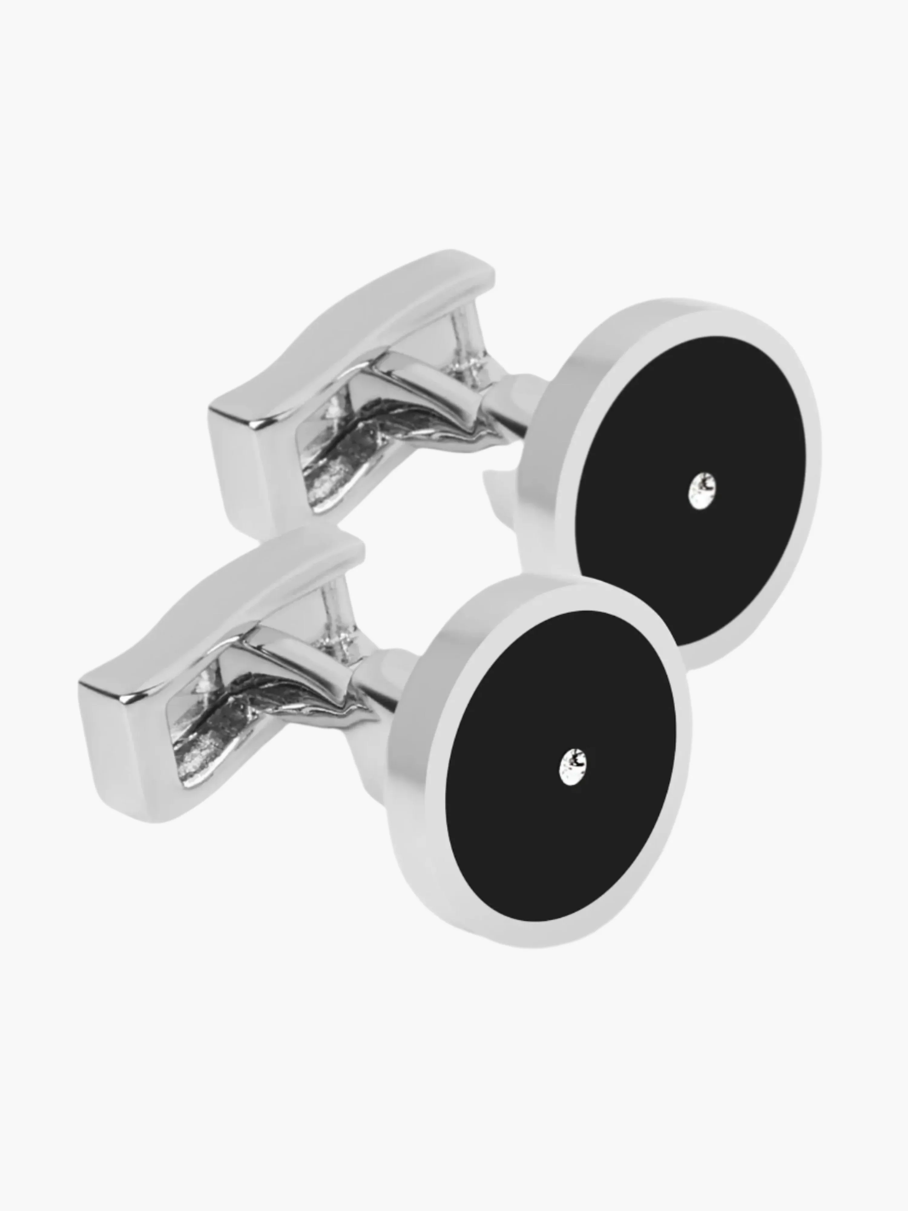 Onyx Diamante Cufflinks