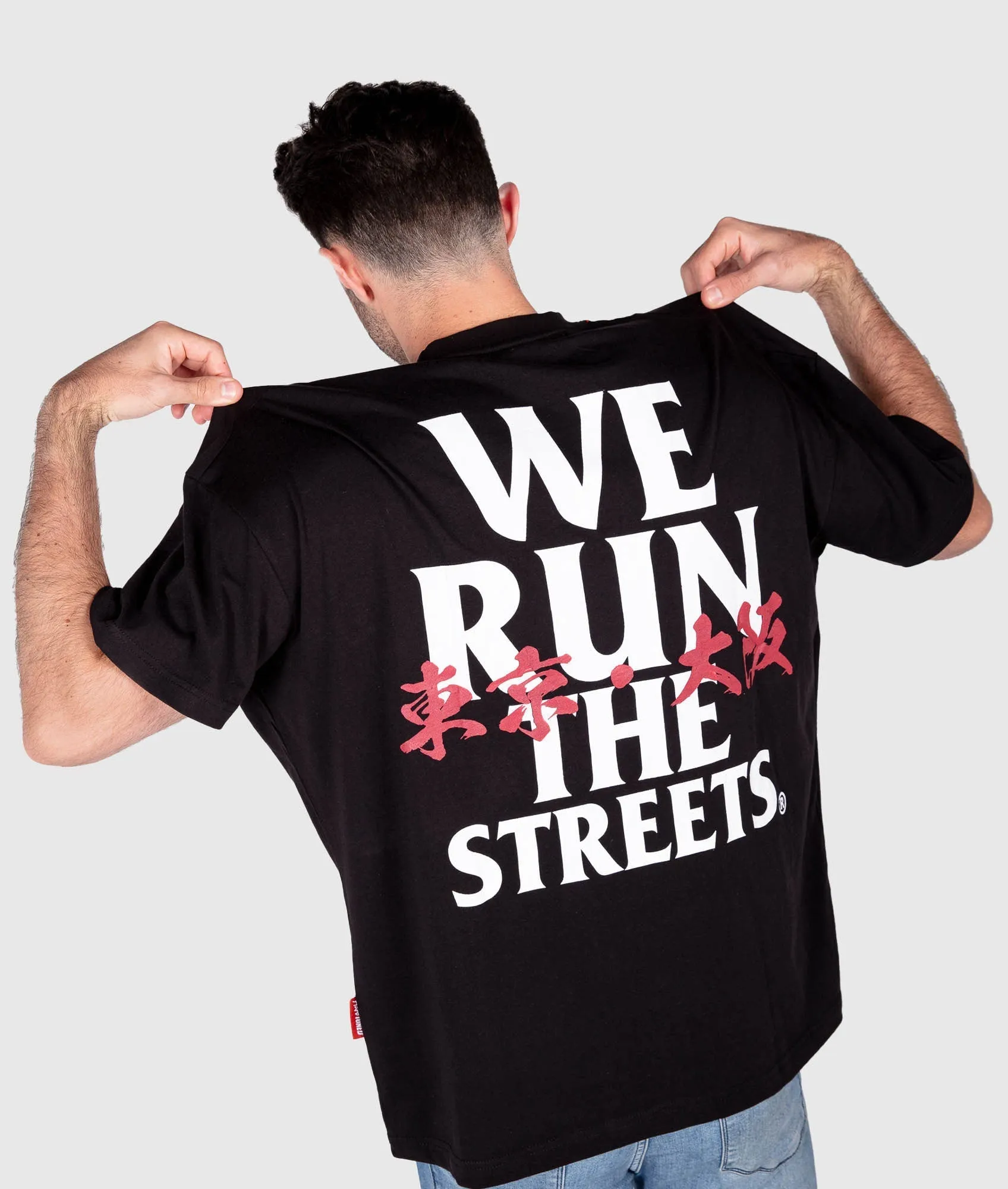 Oversized We Run The Streets Tee