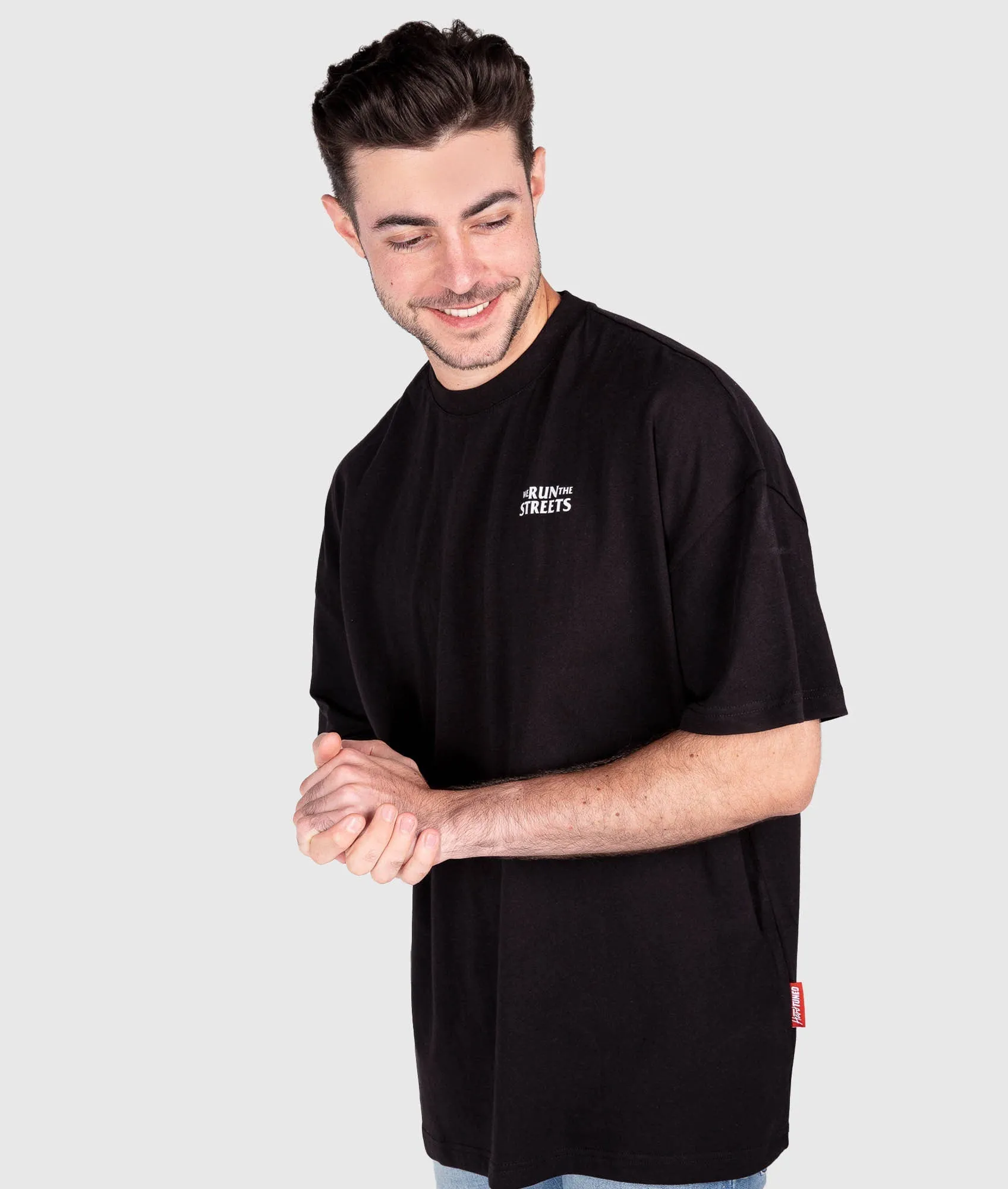 Oversized We Run The Streets Tee