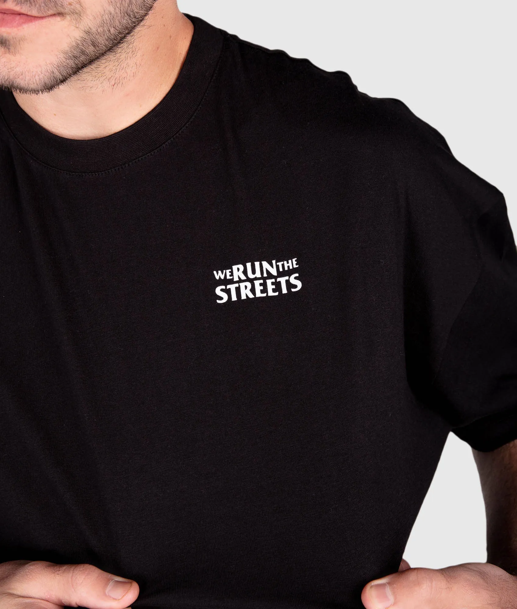 Oversized We Run The Streets Tee