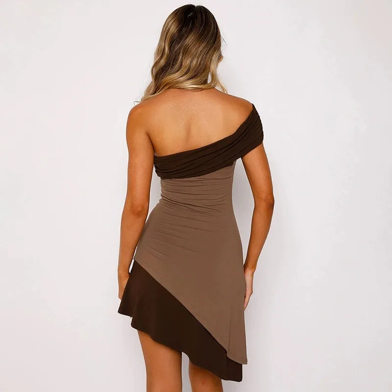 Prestyn One Shoulder Mini Dress