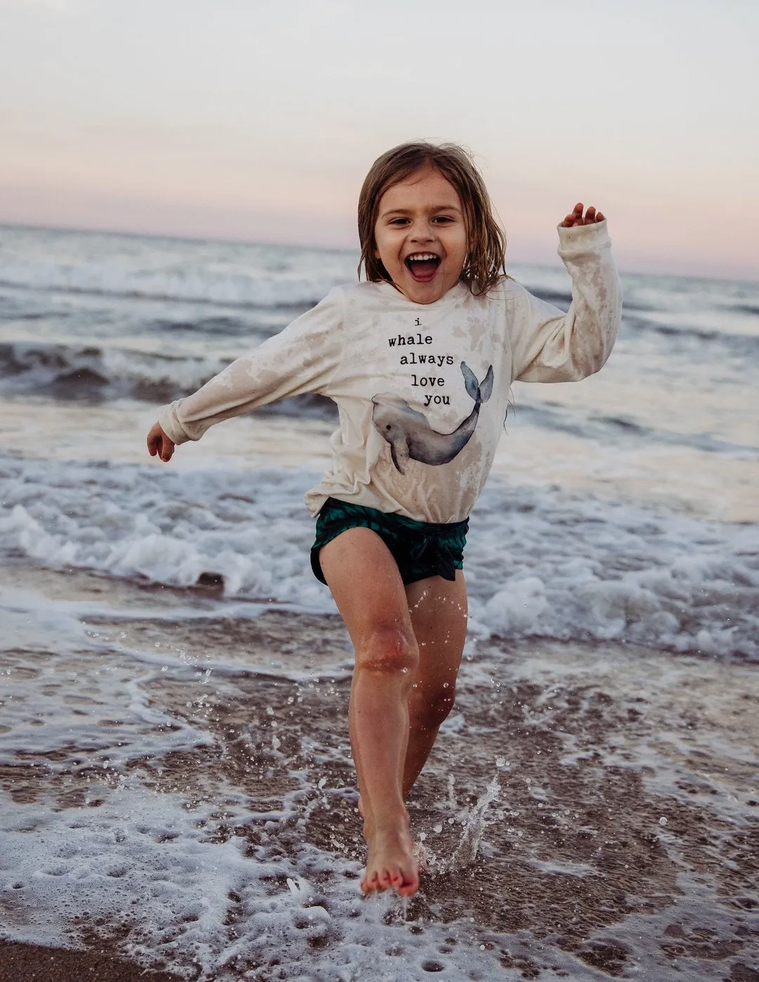 "I Whale Always Love You" Oversized Organic Tee