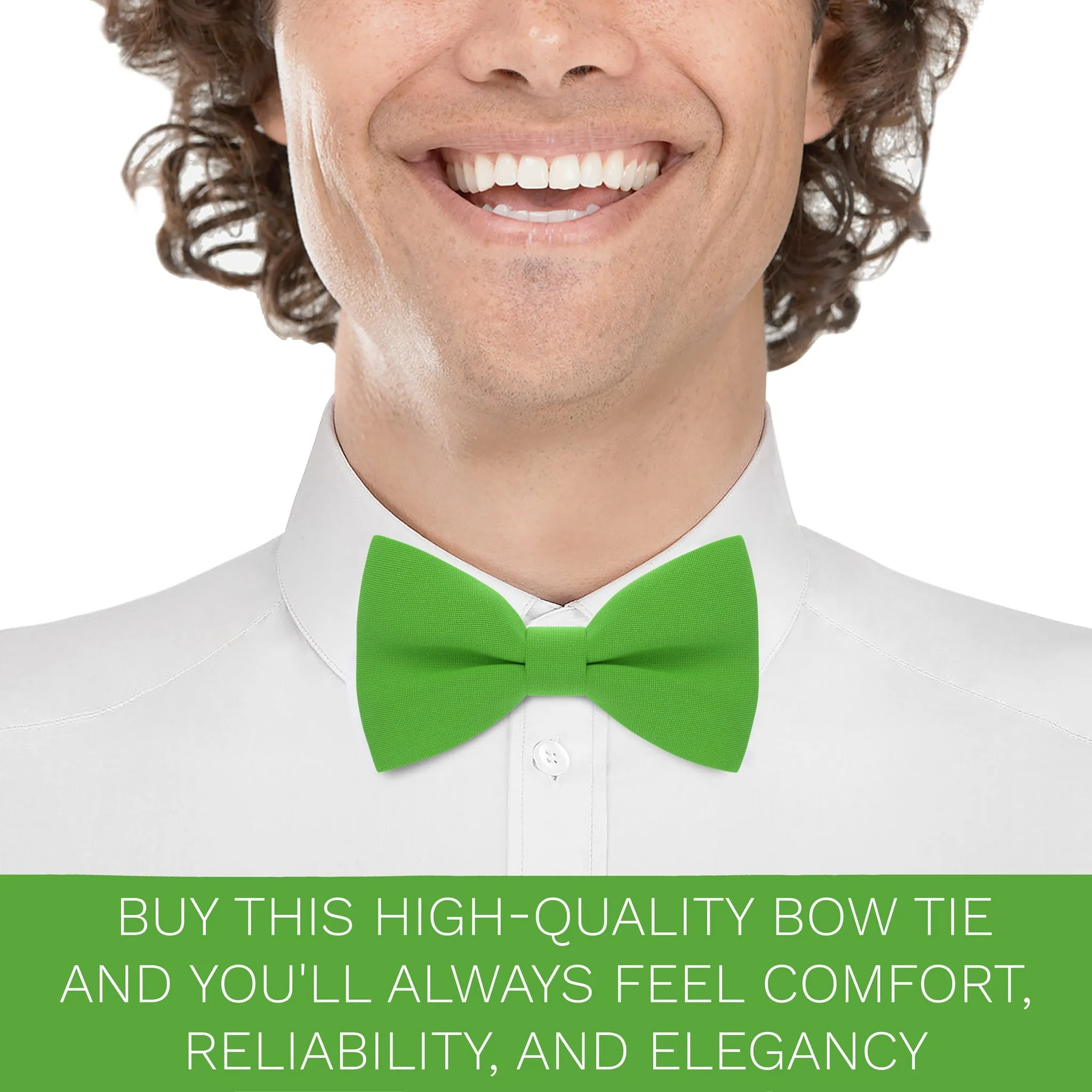 Shamrock Green Bow Tie