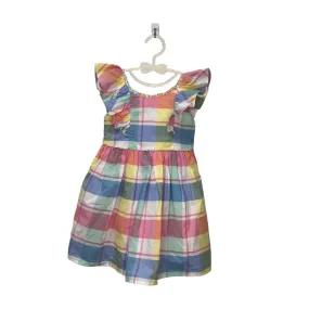 Sleeveless Plaid Spring Dress