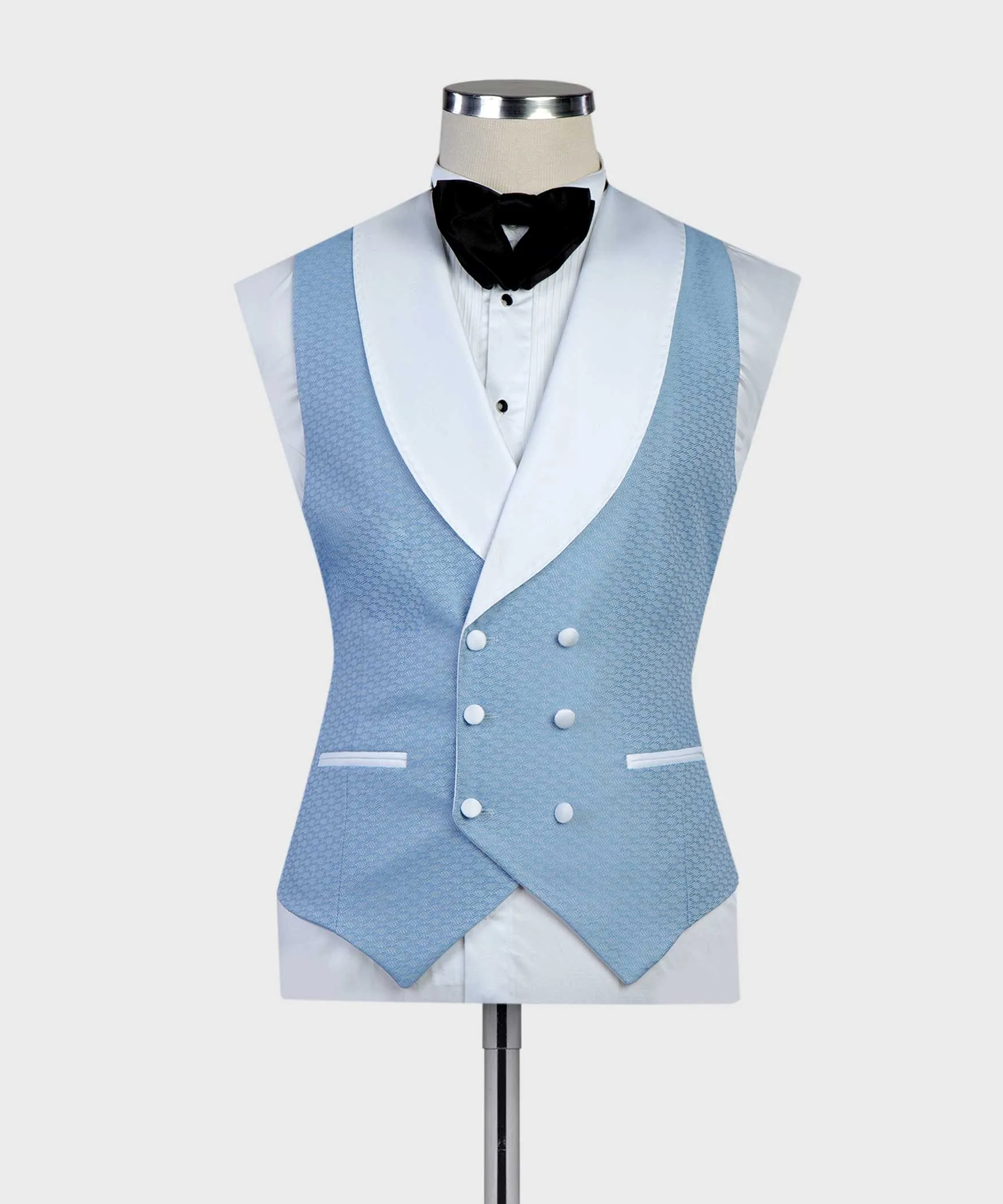 Three Piece Blue Tuxedo