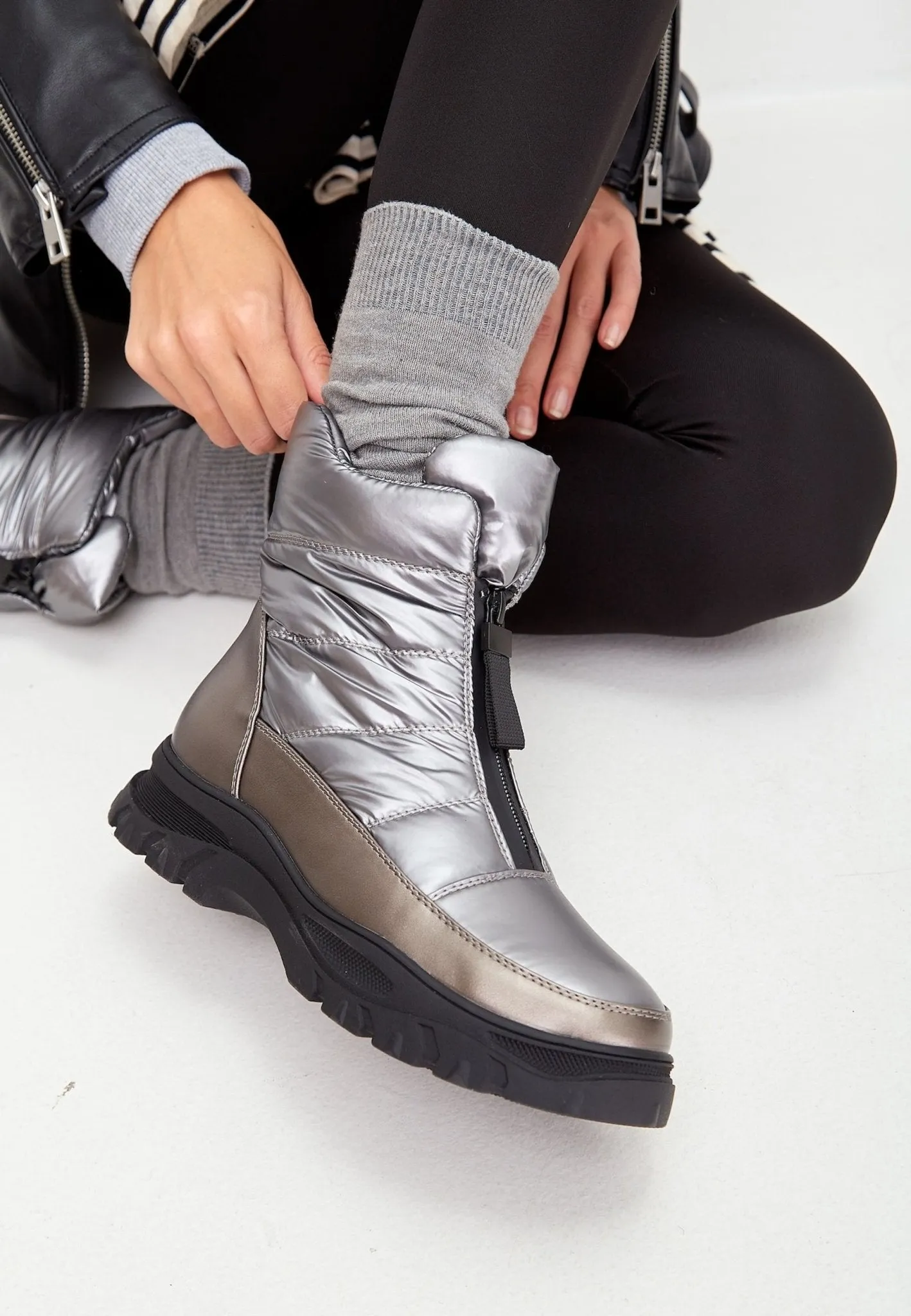 Winter Boot - Sliver